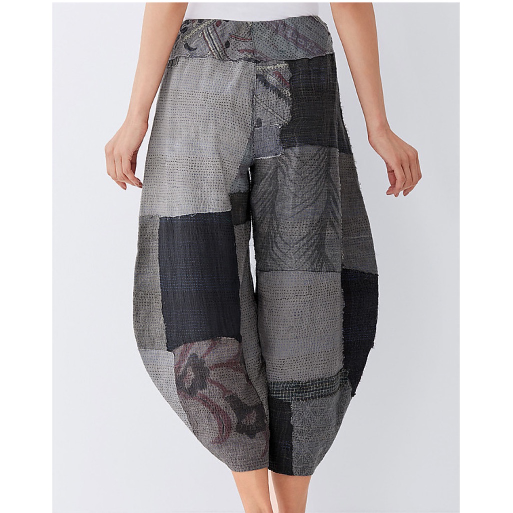 Mieko Mintz Harem Patchwork Pants
